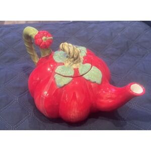NEW Blue Sky Clayworks TOMATO TEAPOT  Teapot 2025 Release